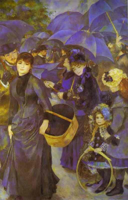 Pierre Auguste Renoir The Umbrellas